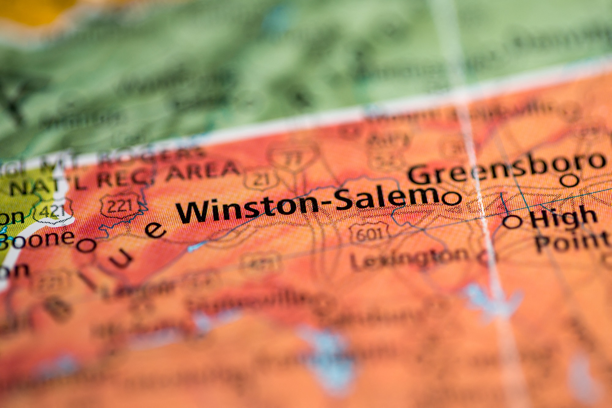 Map and Directions to Ardmore Terrace in WinstonSalem, NC